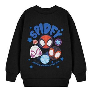 Spider-Man Boys Spidey and His Amazing Friends Sweatshirt / Black